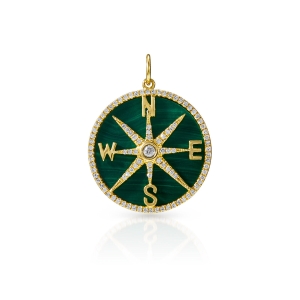 Anne Sisteron Compass Charm