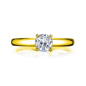 Kirk Bridal Round Solitaire Engagement Ring 1005