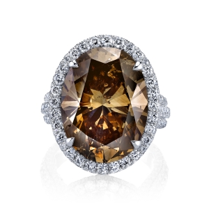 Kirk Couture Fancy Dark Brown Diamond Ring JSM812