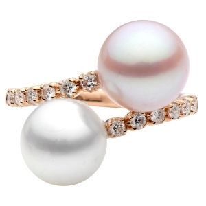 Kirk Couture Pearl Bypass Ring R012085R-SF