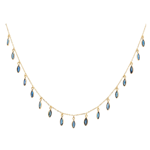 Tresor Fin Sapphire Necklace F8142BS